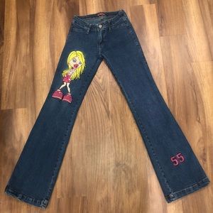 Y2K style Bratz jeans